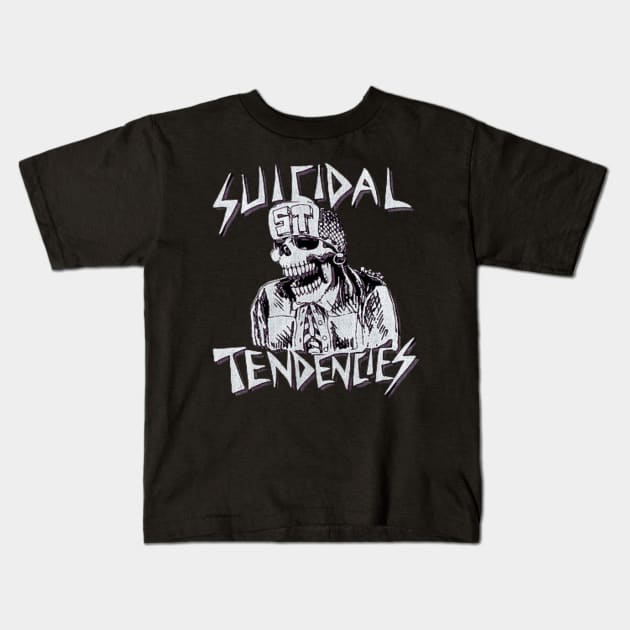 suicidal tendencies baru 8 Kids T-Shirt by RyuZen